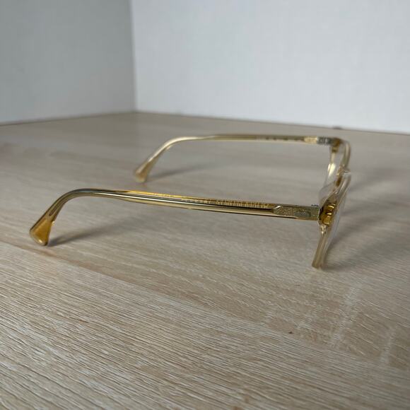 Oliver Peoples OV5325 1524 Sarver Eyeglasses Light Yellow Frames 49-20-145 - Picture 9 of 9